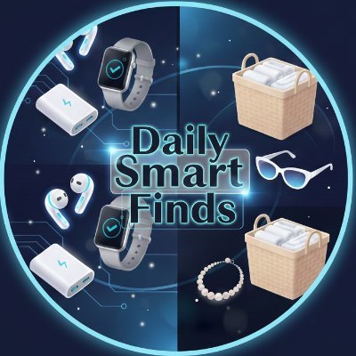 DailySmartFinds's profile picture. Daily picks of tech gadgets home essentials and fashion finds | Sharing real deals and useful recommendations | Amazon links in my posts may earn commissions.