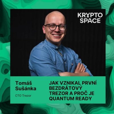 Tomasusanka's profile picture. CTO at @Trezor. Mind behind Trezor Wallet.