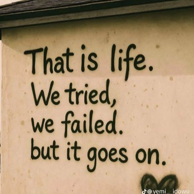 shishiInoget_1's profile picture. Failure is not permanent…. So never, leave the hope of being successful in your life.