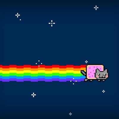 NyanCatonPF's profile picture. $Nyan on pump | Parody account | Artist of nyan: @PRguitarman