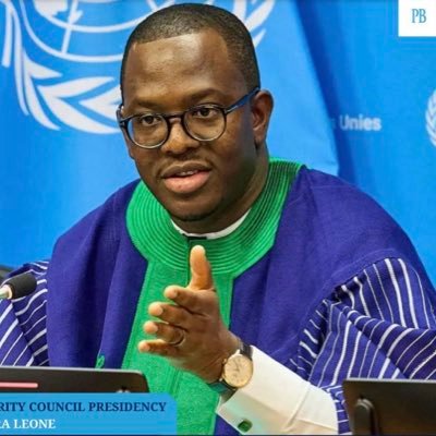 MichaelKanuSL's profile picture. Amb. & PR of Sierra Leone to the UN - President UN Security Council (Aug24, Nov25) - Member, LTC of the In’t Seabed Authority - Visiting Senior Fellow LSE Law