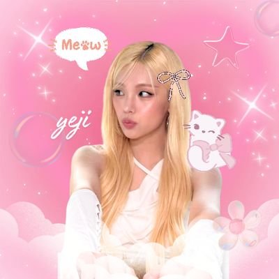 kittyejiii's profile picture. Illusoire ഒ | Hwang Yeji ★ “𝗜𝗧𝗭𝗬 ‘s sparkling leader with her darling 𝘮𝘦𝘰𝘸!” .. She floated down like a dream, th’ adorable, fluffiest kitten. ˚♡︬໑ ᩠ ֯