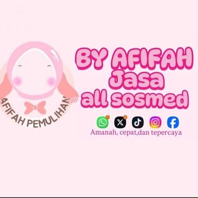 lieneage's profile picture. SELAMAT DATANG DI JASA BY AFIFAH🖐‼

menerima jasa: •pemulihan akun•hapus akun•hack akun•sadap akun•lacak lokasi,& dll
 https://t.co/ZegK7oY6Ge