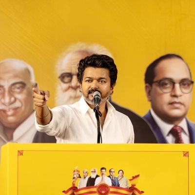KRISHNA45685594's profile picture. தமிழக வெற்றிக் கழகம்
❤️🦣💛