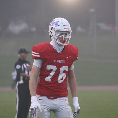 StefanLehane76's profile picture. 6,4 195lbs🏈DE🏀 PF/C 🥍Close D/LSM Co ‘28 Saint Ignatius College Preparatory
