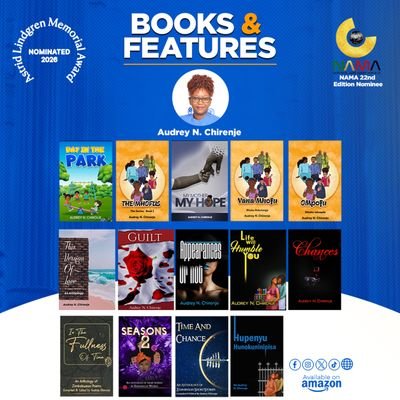 anchirenjethe's profile picture. Author (Award Winning),NAMA 2024 & Astrid Lindgren 2026 Nominee/11 books/Managing Editor - Chances Inc/ Marketer/TV Book Reviewer
https://t.co/WJh8UuQwv4