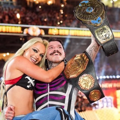 dirtydirtyD0M's profile picture. Current WWE Intercontinental Champion! Current AAA Mega Champion!! The King of Luchadors! my liv @ONLYLIVRP 🥺😭