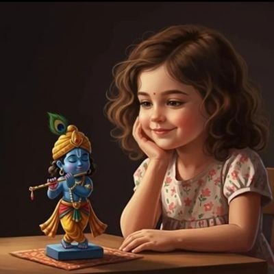Nisha2578's profile picture. श्री कृष्ण: जीवन में सही राह दिखाने वाले दिव्य गुरु।🙏🚩