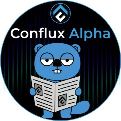 conflux_alpha's profile picture. News, updates, insights, gems, memes and analysis of #Conflux and its ecosystem. @Conflux_Network | $CFX | DM https://t.co/bbRLhP0K2L | Unofficial account
DYOR