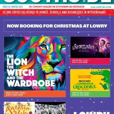 Southsidemag's profile picture. The community magazine for Wythenshawe and Northenden. 32,000 copies delivered door-to-door in M22, M23 and schools and businesses in M22, M23 and M90.