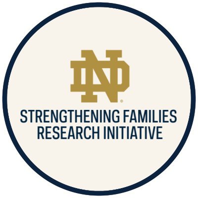 FamResearchND's profile picture. Advancing evidence about ways to strengthen families, support parents, and improve child well-being 🍀 @notredame