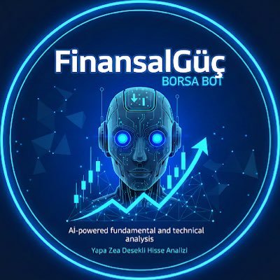 FinansalGucBot's profile picture. Ücretsiz Yapay Zeka Borsa Botumuz Telegramda @Finansalgucbot Adı İle Bulunabilir Bana Soru Sormak İçin @Uhyborsaumut