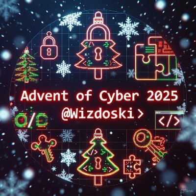 Wizdoski's profile picture. Cyber chaos isn’t new, but AoC makes it fun  #AoC and @TryHackMe 🐧💻