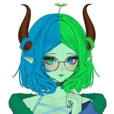 YuCalyptusVT's profile picture. Cozy D̶͕̎r̵͔͛ẙ̸̢a̷̜̓d̵  ENVtuber🍀🌸 | 18+ 🔞 MDNI | Variety Gamer 🎮 | She/Her | 27 | Stinky Brit 🇬🇧 | #vtuber 💚 | Art Tags: #Yucalyptart #Suscalyptus 🎨 |