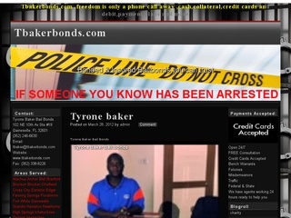 tbakerbailbonds's profile picture. alachua county alachua county jail gainesville bail bonds refund on cash only bond fl alachua country jail gainesville fl jail bail bondsman gainesville fl cash