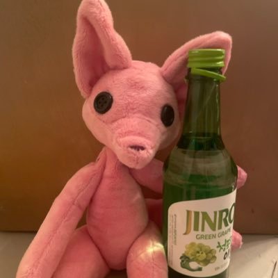 TipsyTinkaton's profile picture. Kenny the pink coyote /22/ they/them hobbies - sewing - gaming- Pokemon-and I guess art