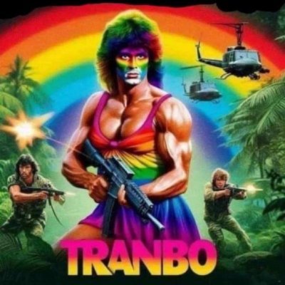 tranbo_fun's profile picture. Your Crypto Gains Are NOTHING Like Rambo's Muscles