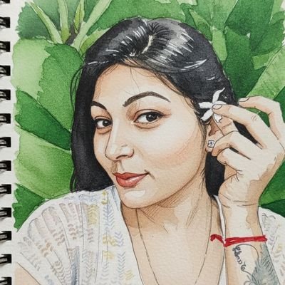 KamikshaP's profile picture. Artist👩‍🎨 ✨
निसर्गप्रेमी 🌱🌳🌼🌷🦢🦚
शेतकरी कन्या 🌾🌴
धर्मो रक्षति रक्षितः 🚩
#ek_chitrakarita