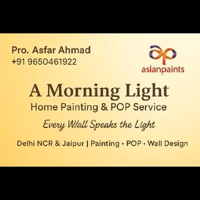 Asfarahmad14861's profile picture. Home painting work wood polish 
and water proofing