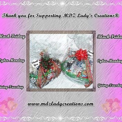 mdzladycreation's profile picture. MDZ Lady's Creations® creates Personalized Gift Bags & Gift Baskets for all occasions & holidays! 📦Shipping Service is available📦