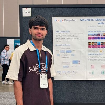 sahilgo6801's profile picture. Efficient Generative Models @GoogleDeepMind | Previously @AdobeResearch, undergrad @iitroorkee