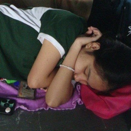 literallynotkae's profile picture. fucked up version of akimbo