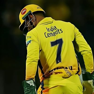 GOATMahiForever's profile picture. Never bet against MS Dhoni and CSK 💛