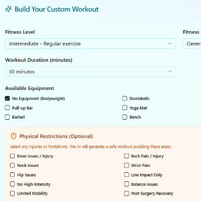 MealFitSync_'s profile picture. Eat Smarter. Train Better. Let AI Build the Perfect Plan for You.
https://t.co/Jc7QMUT7gl