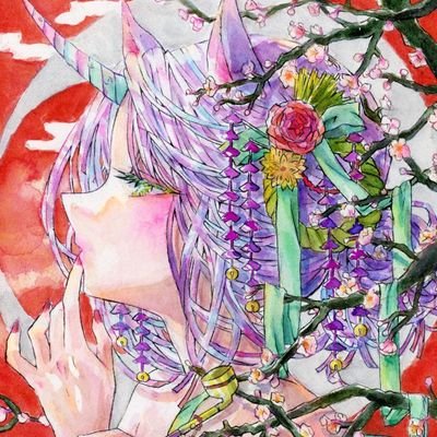 karin_illust11's profile picture. 色鮮やかな美人画│透明水彩│12月品川（東京）カフェ展示│9月国分寺マルイ個展│ポートフォリオ&連絡先→https://t.co/Zb60ZeSr1n│https://t.co/XrX9MweC6r│毎月壁紙発行→https://t.co/Ub2vPM7Pqr