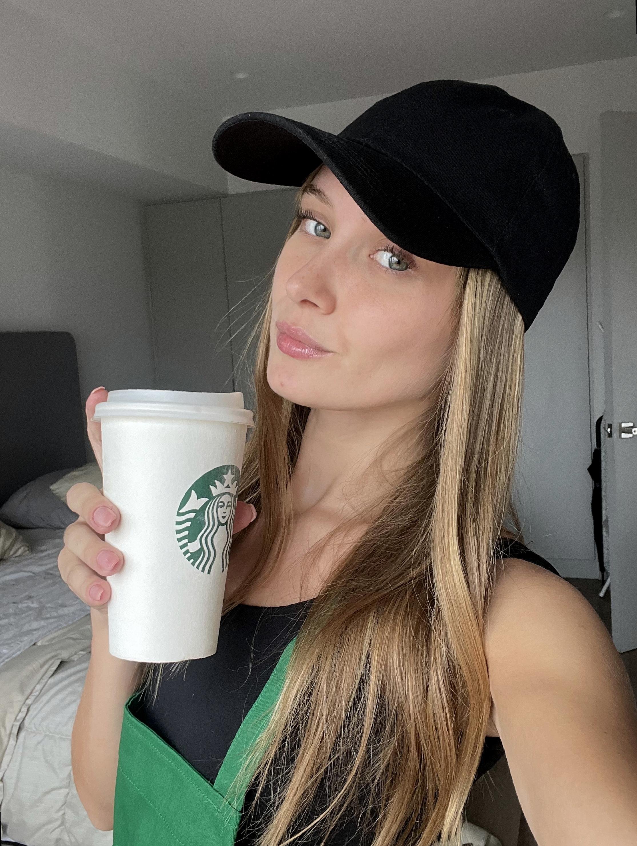 pambe71's profile picture. coffee girl with wild ideas 😇☕ need a partner to film naughty content with… link under shows the vibe