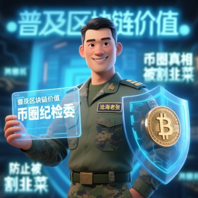 PengjianZ5710's profile picture. 1、海军陆战队退役，军人品质保持初心，遨游在web圈10年，日常记录所思所想、交易策略和投资研究 ，关注我，价值输出持续发声，实事求是，不割韭菜。
2、关注我的我会回关，你我本身平等，我们双向奔赴。希望乘着web3这波红利，大家一起成长。
3、币安1011插针宕机维权365天。