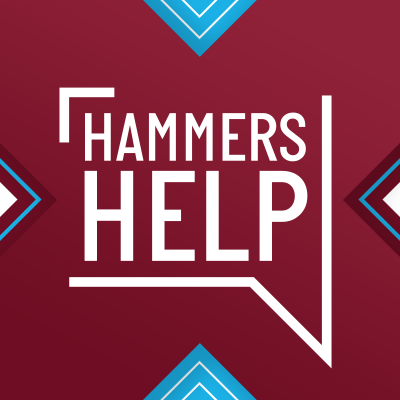 WestHamHelp's profile picture. The official X account for @WestHam Supporter Services. We're here to help from: Monday-Friday, 9am-5pm + 2 hours before and during home matches. 

#HammersHelp