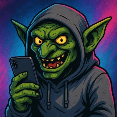 DegenGoblinX's profile picture. I press buttons on-chain and hope for the best
