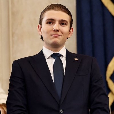BARRONJTRUMP_47's profile picture. Barron Trump | Proud American 🇺🇸 | Son of President Donald J. Trump | Standing tall for faith, family & freedom | #MAGA✊🔥