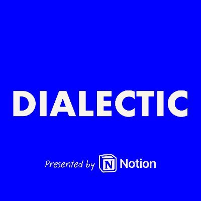 DialecticPod's profile picture. Conversational portraits of original people by @jacksondahl. 

https://t.co/o8SvrJvvwN
https://t.co/XaWHamk2Ph
https://t.co/bVrjtRZ4Zy
https://t.co/OBkbY41RfX