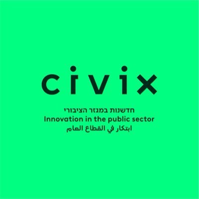 Civixil's profile picture. Promoting and implementing innovation in the Israeli public sector.