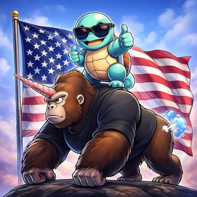 Squirtle_Squadz's profile picture. crypto is the future, stop being an idiot. and I like Golf, and Art.