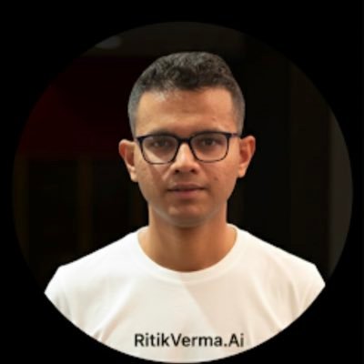 ritikverma_ai's profile picture. I’m just a regular human who is interested in Ai