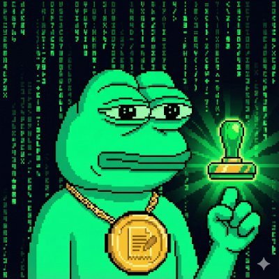 MemeSealTON's profile picture. Proof or it didn't happen. Gamble or it didn't matter. 🐸⚡
On-chain notary → every seal feeds the weekly lottery → someone gets a giant check delivered by a tur