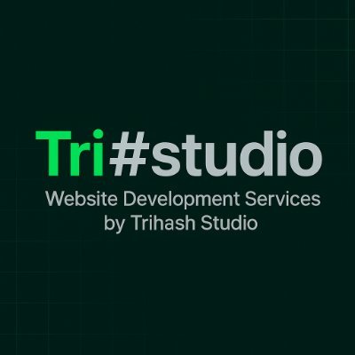 trihashstudio's profile picture. “We deliver top-quality web development, web design, software solutions, social media marketing, and SEO services with expertise. Contact:info@trihashstudio.com