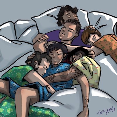 SugarNinja28's profile picture. Adult NS fic account.✍️. OT5 +Shawn💚🩵-💛♥️-💙💛 Be kind to your authors and betas 🥰 🚫no AI is used in writing my fics and isn’t welcome in the ones I read🚫