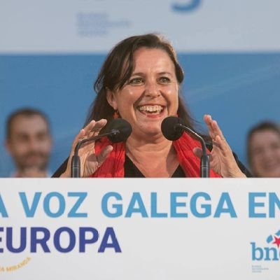 anamirandapaz's profile picture. Nai de Xulia, filla de Lela e Pepe⚘️.  
Eurodeputada BNG @obloque @BNG_ParlEuropa. Traballando por Galiza e polas causas xustas da humanidade. Antifascista.