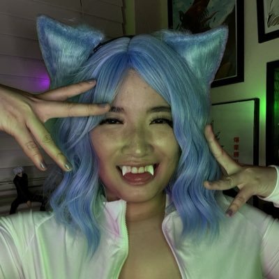 Catgirl Mika ~meow~ 🩵🐱🩵 kemonomimi that likes Crafts🎨/Anime/Spicy 🔞MDNI