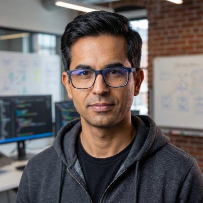 amazedsaint's profile picture. building world models using geometric computing