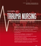 Journal of Trauma Nursing focuses on innovations, trends, and important issues that have an impact on the trauma patient and trauma nursing.