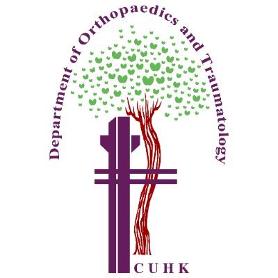 CUHKOrtho's profile picture. Dept of Orthopaedics & Traumatology | @CUHKMedicine
Global Top 50 Med Schools | @CUHKofficial