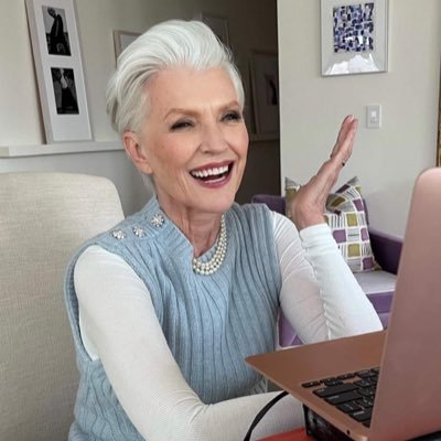 mmmaye5272's profile picture. Author of A Woman Makes A Plan, now in 33 languages & 100+ countries | Doctor of Dietetics - Supermodel * Sy ItsGreatToBe77Manager: anna@mayemusk.com