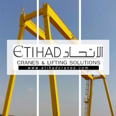 EtihadCranes's profile picture. Etihad Cranes and Lifting Solutions is a leading provider in the heavy-lifting industry serving a broad range of customers all around MENA region.