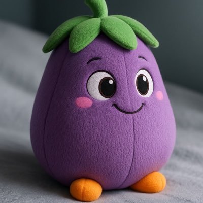 eggyplay's profile picture. just an eggplant - no token.