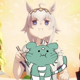 i draw green cat for Oguri Cap

will try to write and doodle daily